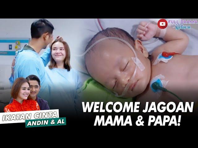 TERHARU! TANGISAN BAHAGIA DARI ANDIN DAN AL SAAT LIAT BABY ASKARA - IKATAN CINTA ANDIN AL