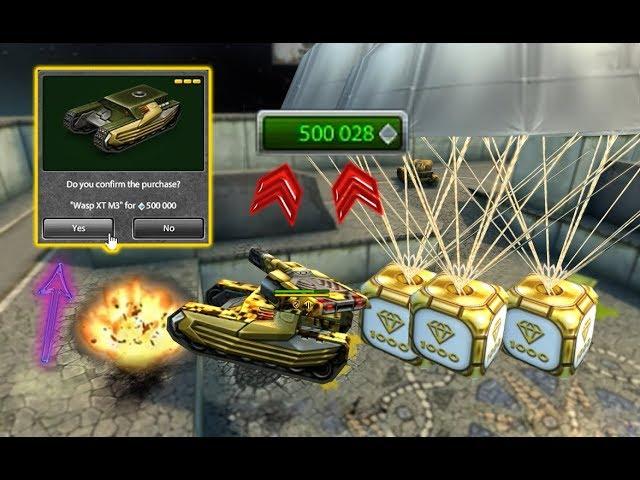 Tanki Online - Gold box Video #67 l Buying Wasp XT by Wealthy