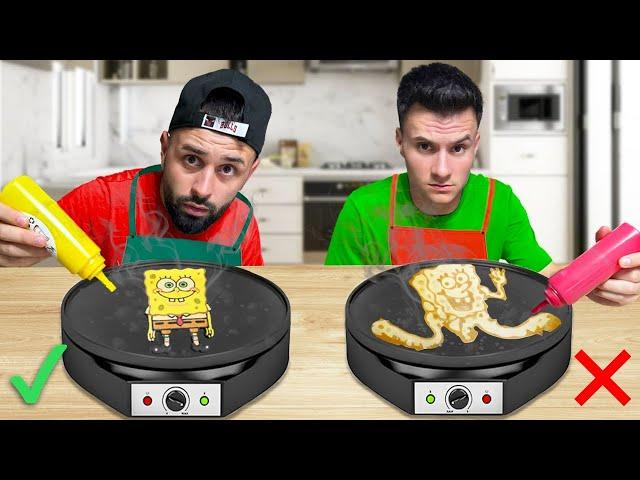 Pancake Art Challenge ! *Facem Clatite in diferite forme*