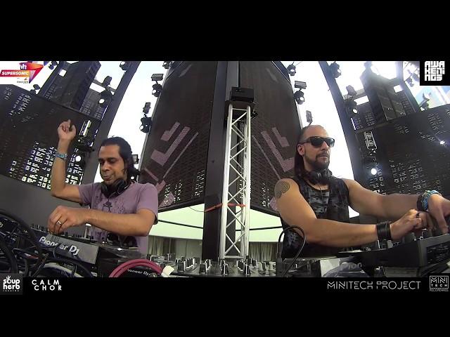 Minitech Project & Calm Chor LIVE Awakenings Stage, Vh1 Supersonic 2018