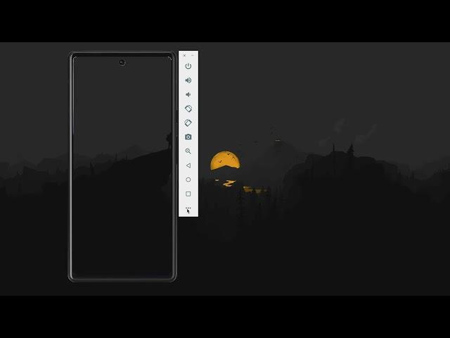 Fix blank screen in Android Emulator