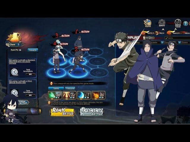 Another OP free ninja - Izuna Uchiha gameplay w/ Azure | Naruto Online