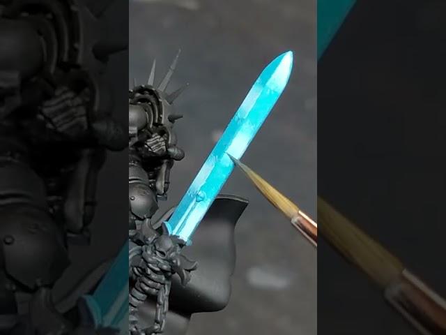 How to paint a power sword!