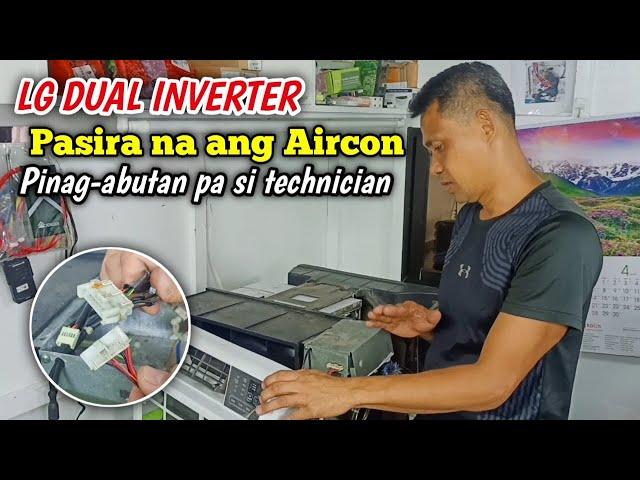 NASISIRA ANG AIRCON AFTER CLEANING | LG DUAL INVERTER