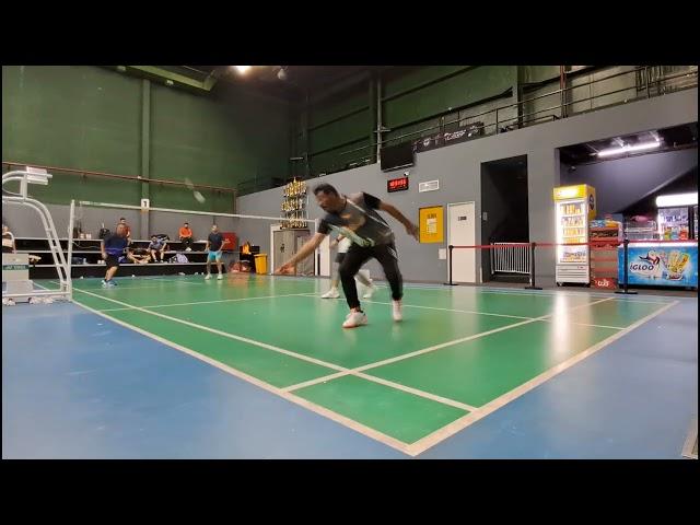 LOUIE AHMEED vs ZAHI MONCHING Who's the REAL Badminton Beast?