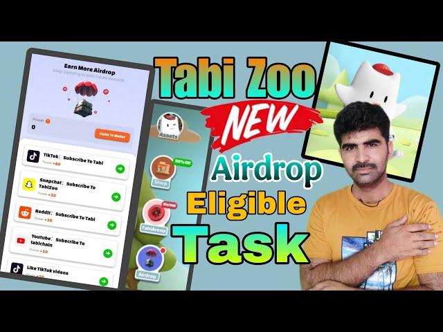 Tabi Zoo Airdrop Tabi Zoo Wallet Connect Tabi Airdrop New Update Tabi Zoo Airdrop eligible Tasks