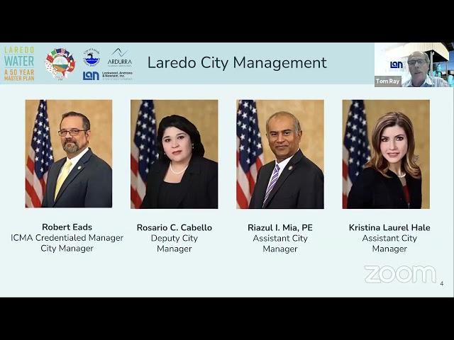 Laredo Water "A 50 Year Master Plan" - Virtual Town Hall April 21,2021