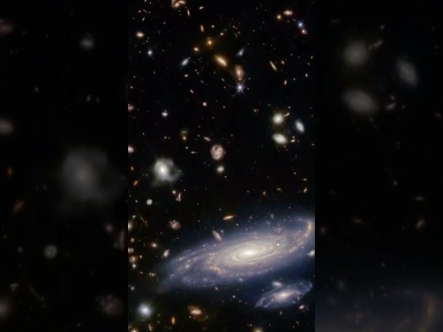 James Webb Space Telescope sees “fields of galaxies” #shorts