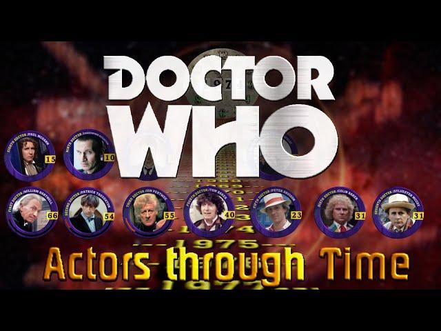 Doctor Who Actors Through Time (1908-2022)