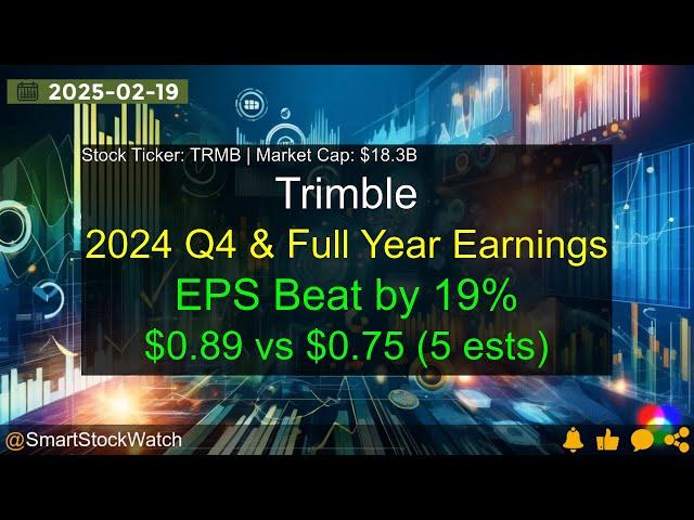 Trimble (TRMB|$18.3B) - 2024 Q4 & Full Year Earnings Analysis