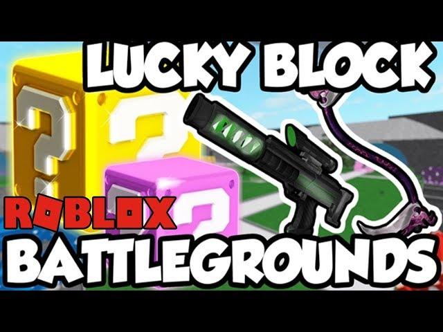 БЛОКИ УДАЧИ В РОБЛОКС! ВЫТАЩИ СУПЕР ОРУЖИЕ! GALAXY BLOCKS! LUCKY BLOCK Battlegrounds! Roblox