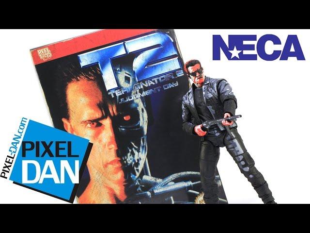 NES Terminator 2 T-800 NECA Toys Video Game Appearance Figure Video Review