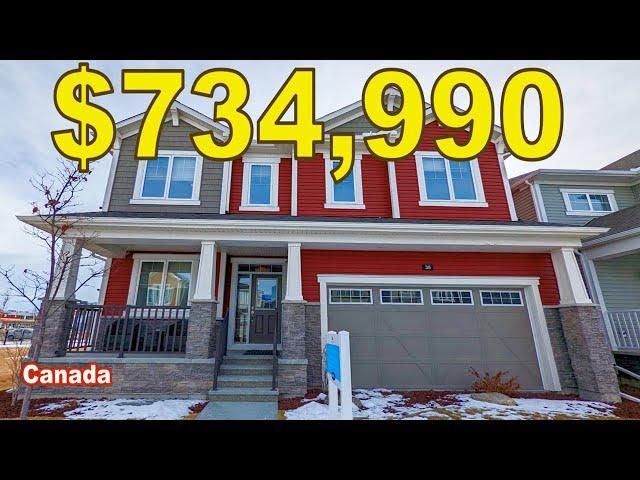 Huge Brand New 2750 Sq. Ft. Home W/ Four Bedrooms & Big Kitchen in Calgary | Mattamy Homes Showhome