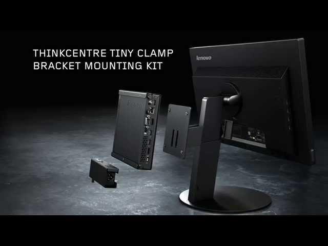 Think Innovation Minute: ThinkCentre Tiny Clamp Bracket Mounting Kit - EASY SETUP