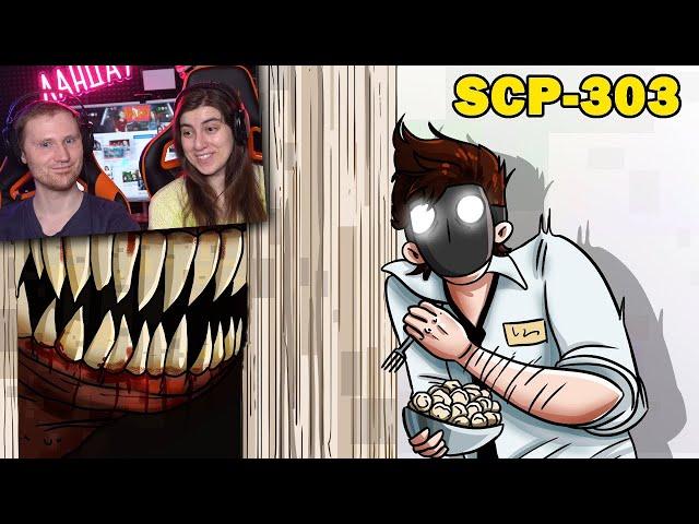 SCP-303 Человек за дверью (Анимация SCP) Реакция на Детектива Войда