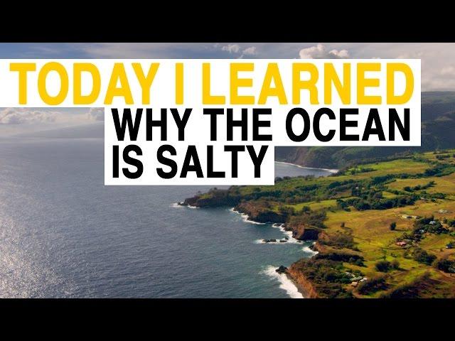 TIL: Why Is the Ocean Salty? | Today I Learned