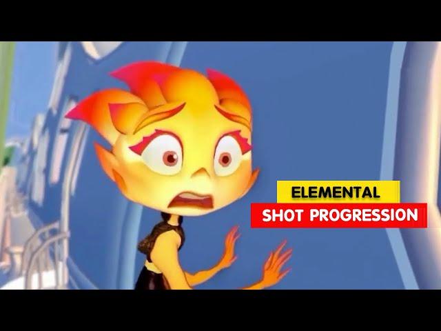 Elemental | Ember Shot Progression | Animation Breakdowns | 3D Animation Internships