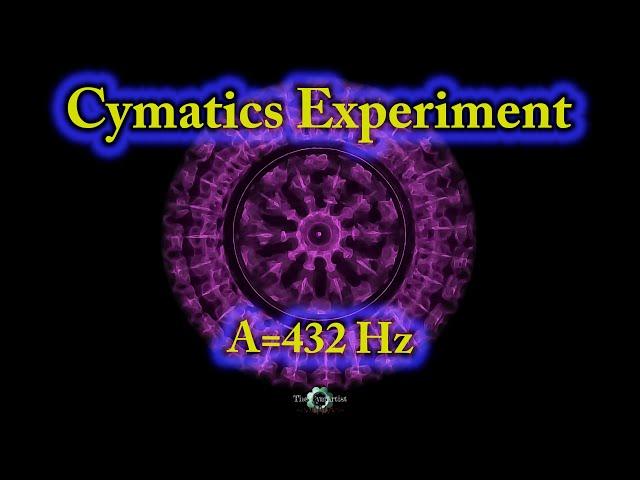 CYMATICS-CIMATICA-CYMATIC: Experiment 12 (432 Hz)