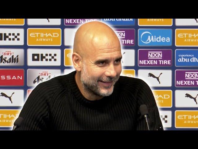 'Tough game? Noooo SO EASY! It was intense, it was TIGHT!' | Pep Guardiola | Man City 3-2 Fulham