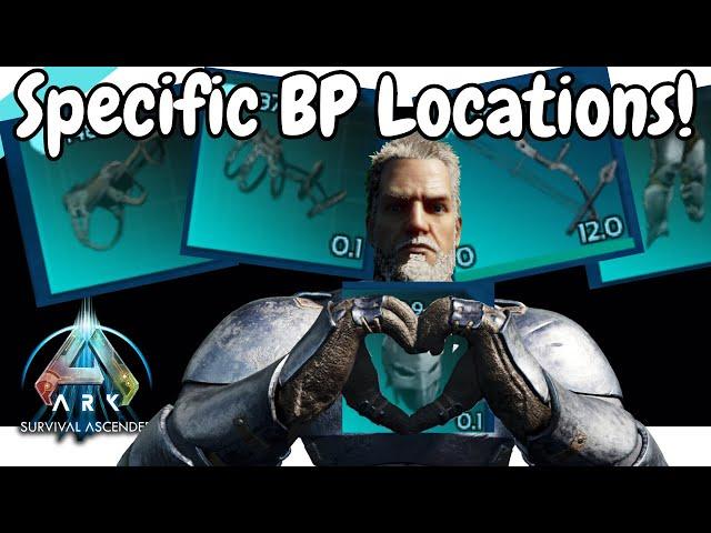 Where to Find Specific Blueprints In Caves! Theri Saddle BP Charchar Rex and More! Ark Ascended