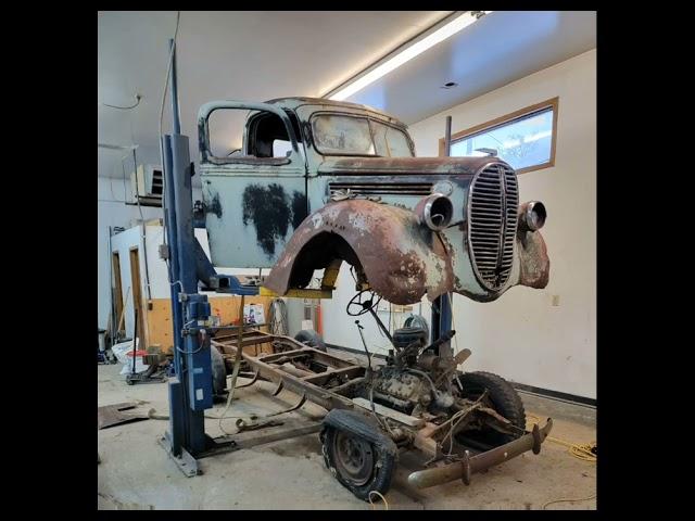 38 Ford s10 frame swap