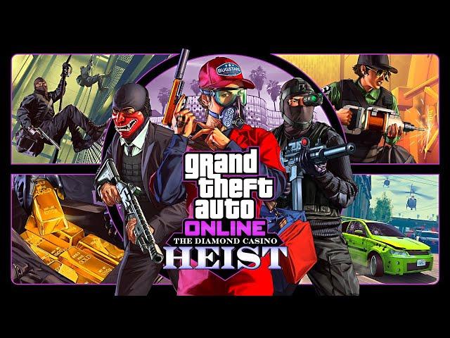 New DIAMOND CASINO HEIST, Part 1! (GTA 5 Online Heists DLC)