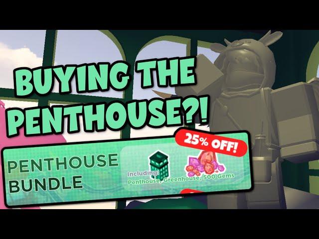 I bought the PENTHOUSE In Roblox Overlook Bay!