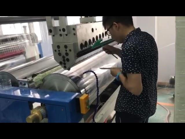 casting film machine running in wintech plastic machinery