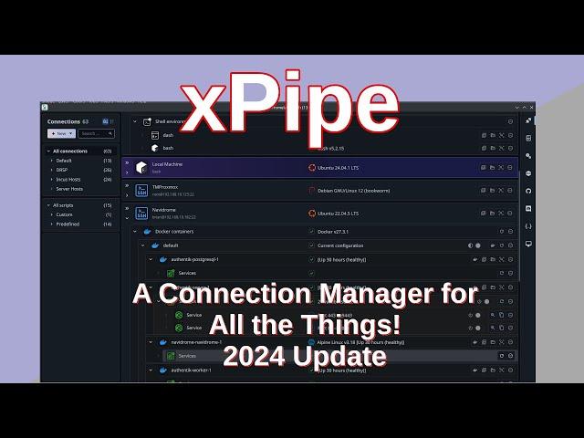 xPipe is a fantastic, amazing remote connection manager!