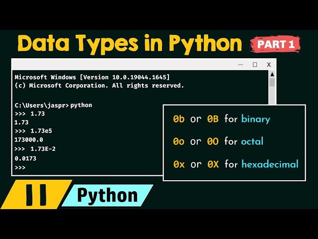 Basic Data Types in Python (Part 1)