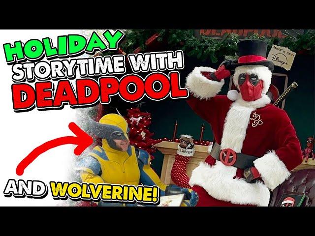 Storytime with Deadpool Holiday Special - Festival of Holidays at Disney California Adventure