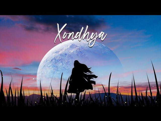 Ankit Das × Poketo - "XONDHYA" || Bhaskar Opswel || (Official Lyrical Visualizer)