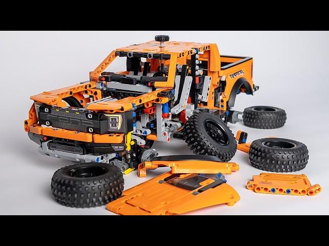 СБОРКА КИТАЙСКОГО Lego Technic Ford F-150 Raptor с комментариями!