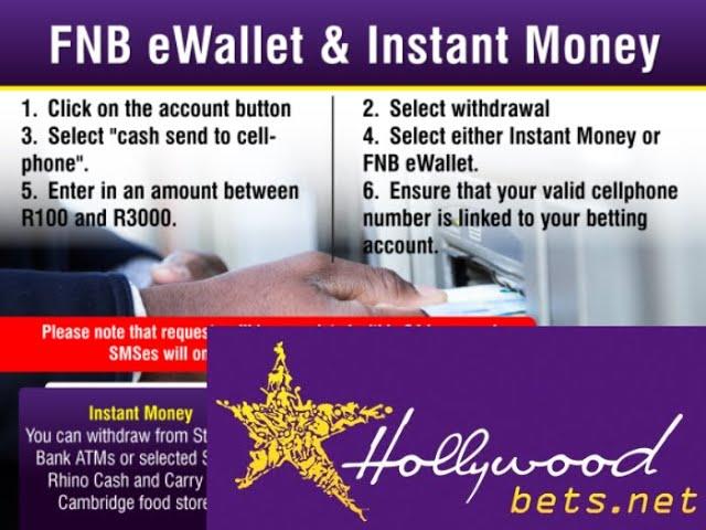 Hollywoodbets Withdrawal Guide - How to withdraw your winnings