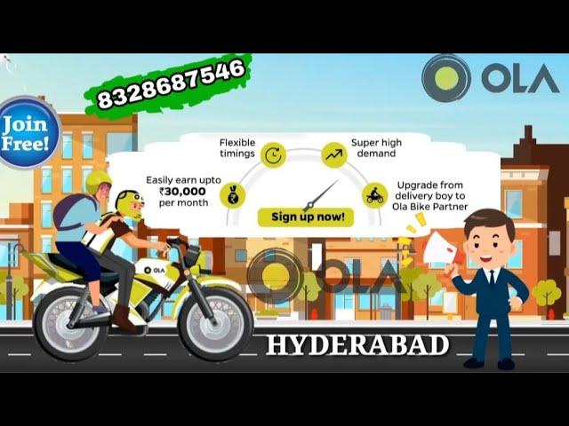 OLA Bike taxi Driver training new video   2021 in Telugu