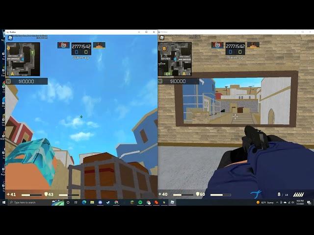 Counter Blox | Mirage Window Smoke demo