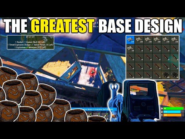 The Greatest Base I EVER Lived in - Rust Console Edition