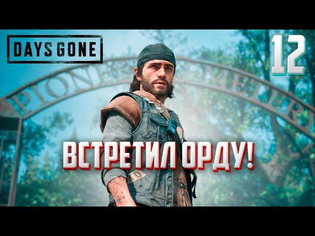 DAYS GONE ►ЖИЗНЬ ПОСЛЕ # 12 - встретил орду ! (прохождение)