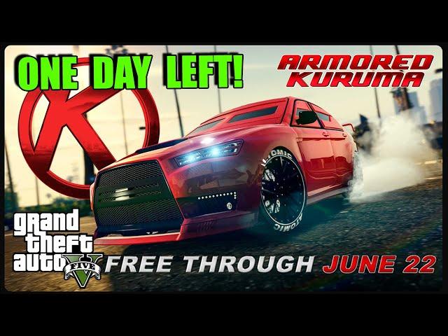 Claim your Free Armored Karin Kuruma Today! - Best Armored Car | GTA 5 ONLINE