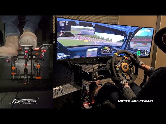 Pedaliera Sim Racing Idraulica Asetek Invicta | Gameplay Assetto Corsa Competizione