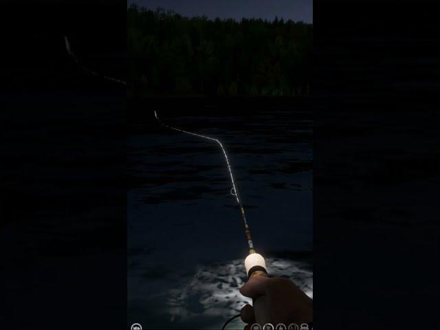 Catching with ultra light spinning. Taimen. Fishing in the river RF4 #shorts #fishing #gaming