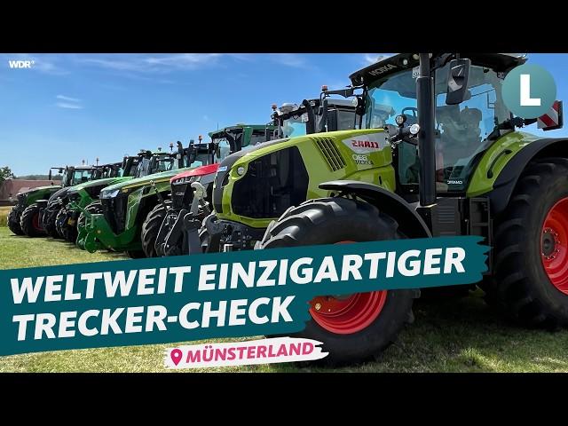 Weltweit exklusiver Trecker-Test | WDR Lokalzeit Land.Schafft.