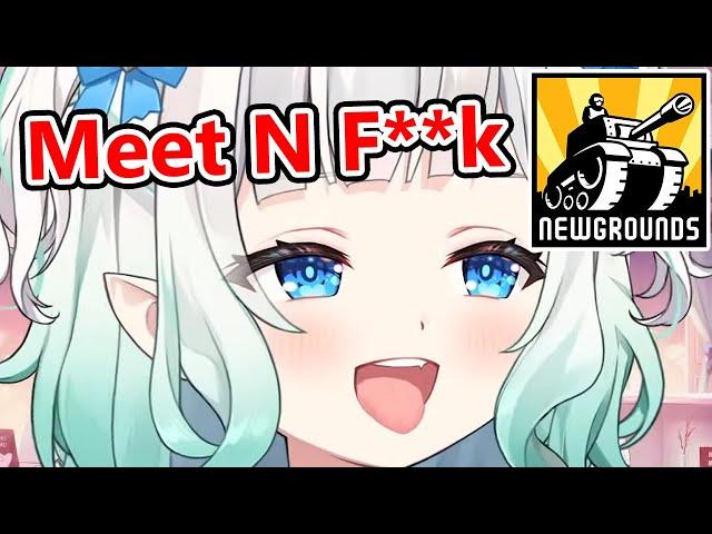 The only game Mint played on Newgrounds was Meet N F**k