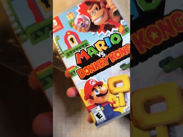 Mario Vs Donkey Kong Unboxing - Irie Island Gaming - Ep. 86 [YouTube #Shorts]