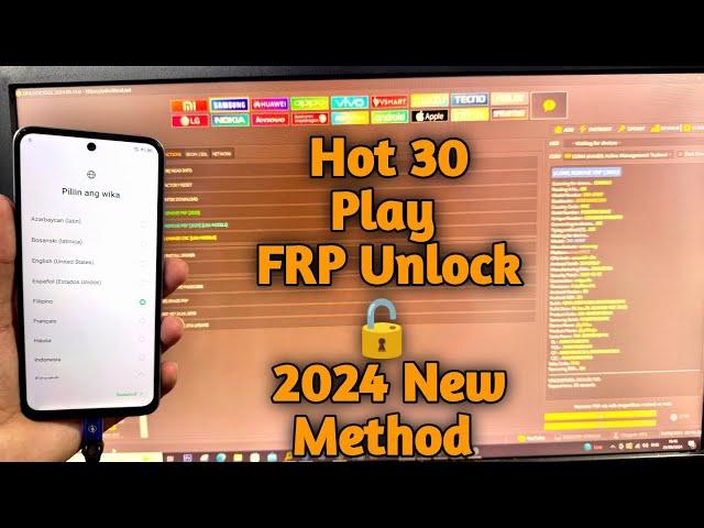 Infinix Hot 30 Play Frp Unlock Tool | Infinix X6835 FRP Unlock Tool