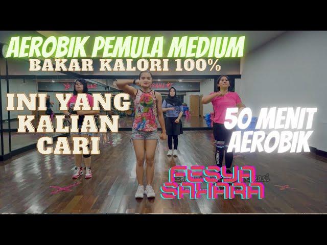 Aerobic exercise for beginners, medium by fesya sahara aerobics