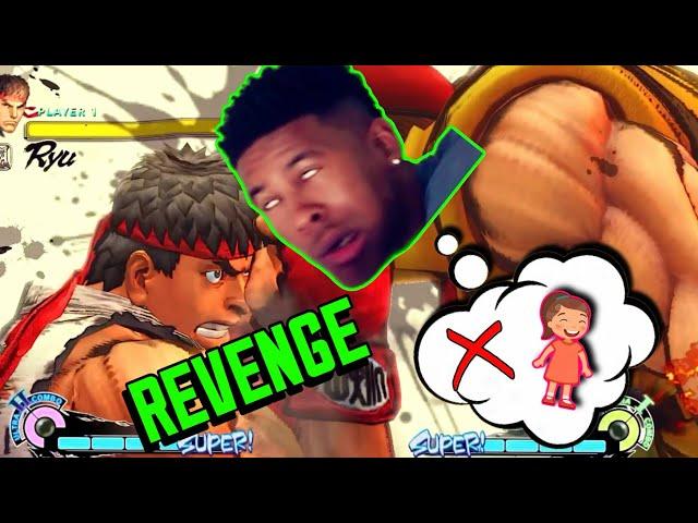 My REVENGE on Low Tier God ROLENTO  ~ LTG Hates on WOMEN & Then RAGE QUITS in SF4 