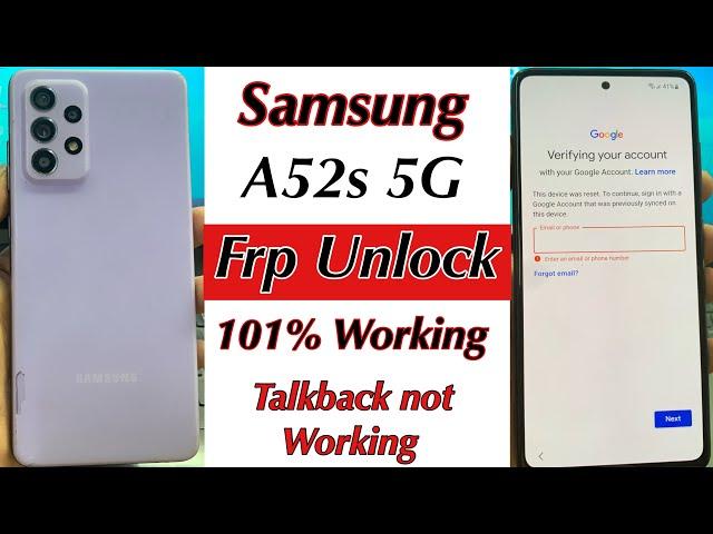 Samsung a52s 5g frp bypass | Samsung a52s google account lock unlock new method 2023