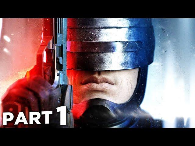 ROBOCOP ROGUE CITY PS5 Walkthrough Gameplay Part 1 - INTRO (FULL GAME)