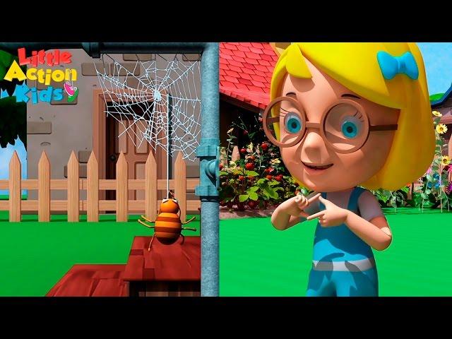 Incy Wincy Spider Children & Baby Nursery Rhymes Song | Sing & Dance Along With  Little Action Kids